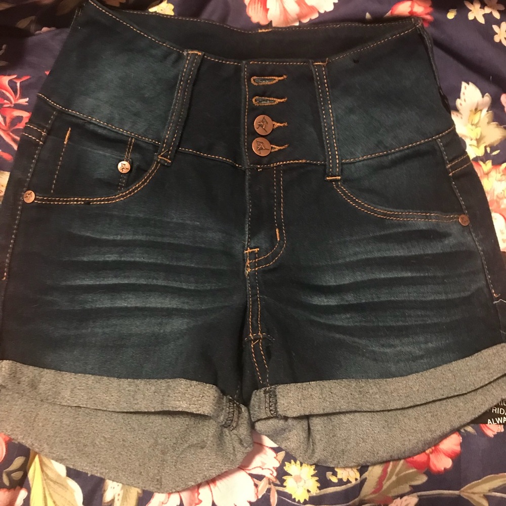 High waisted shorts